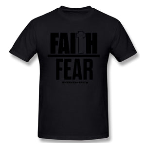 Open image in slideshow, Air Jordan 1 Pine Green 1s Sneaker Tee Faith Fear t Shirt
